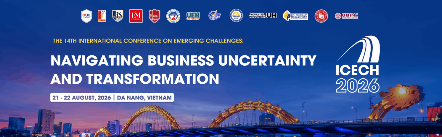 THƯ MỜI VIẾT BÀI HỘI THẢO QUỐC TẾ ICECH 2026 - HỘI THẢO QUỐC TẾ LẦN THỨ 14 VỀ “EMERGING CHALLENGES - CÁC THÁCH THỨC MỚI”