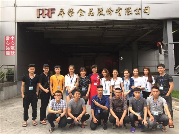 (CNSH) - Đoàn sinh viên khoa CNSH&MT tham gia chương trình thực tập sinh tại Đài Loan năm 2017