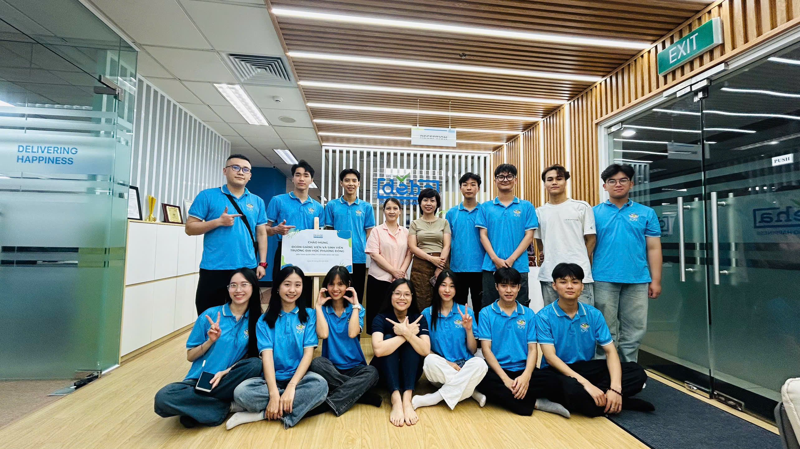 SINH VIÊN ĐẠI HỌC PHƯƠNG ĐÔNG “CHECK-IN” DEHA – TRẢI NGHIỆM THỰC TẾ NGHỀ NGHIỆP ĐÁNG NHỚ