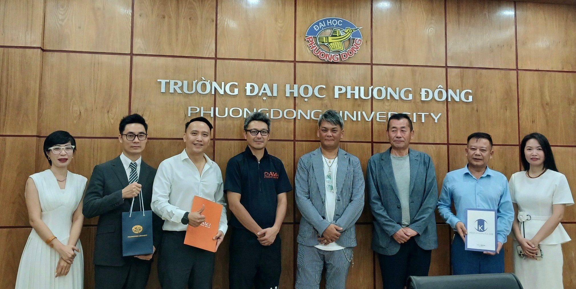 Khoa Kiến trúc Công trình, Đại học Phương Đông thúc đẩy hợp tác Quốc tế với 02 Công ty Xây dựng Hàng đầu Nhật Bản