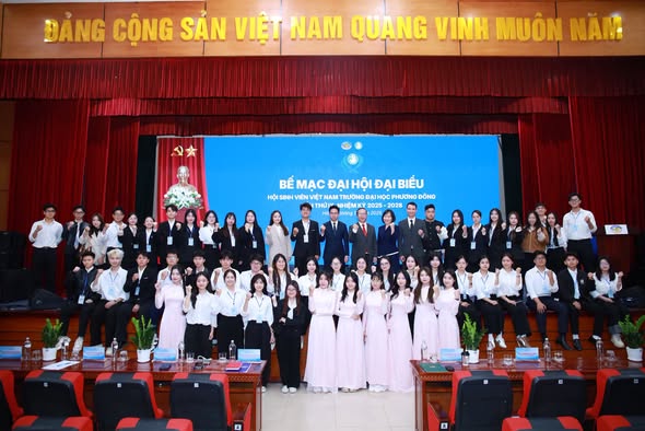ĐẠI HỘI HỘI SINH VIÊN VIỆT NAM TRƯỜNG ĐẠI HỌC PHƯƠNG ĐÔNG LẦN THỨ IX, NHIỆM KỲ 2025 - 2028