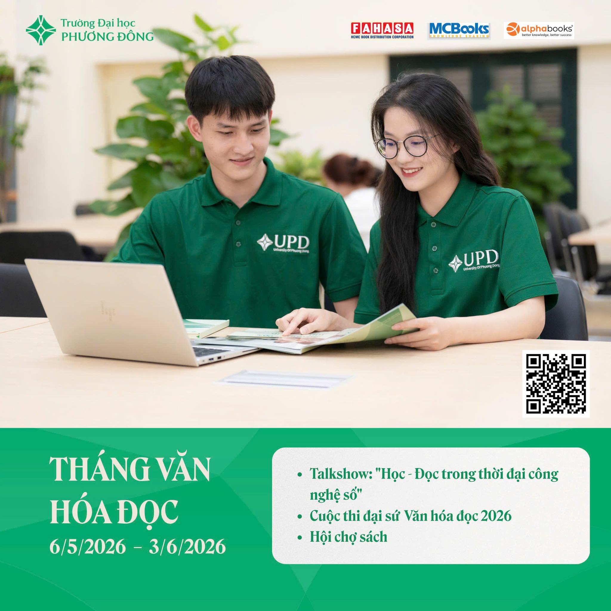 CUỘC THI ĐẠI SỨ VĂN HÓA ĐỌC 2026 – LAN TỎA TÌNH YÊU ĐỌC SÁCH