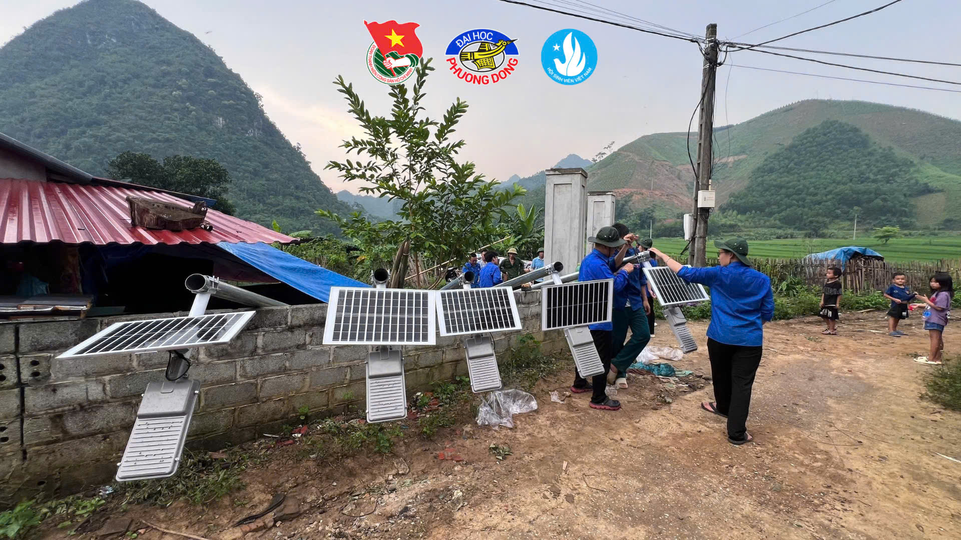 CÔNG TRÌNH THANH NIÊN : THẮP SÁNG ĐƯỜNG QUÊ