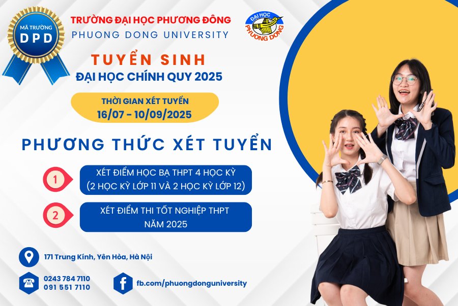 THÔNG BÁO TUYỂN SINH NĂM 2025